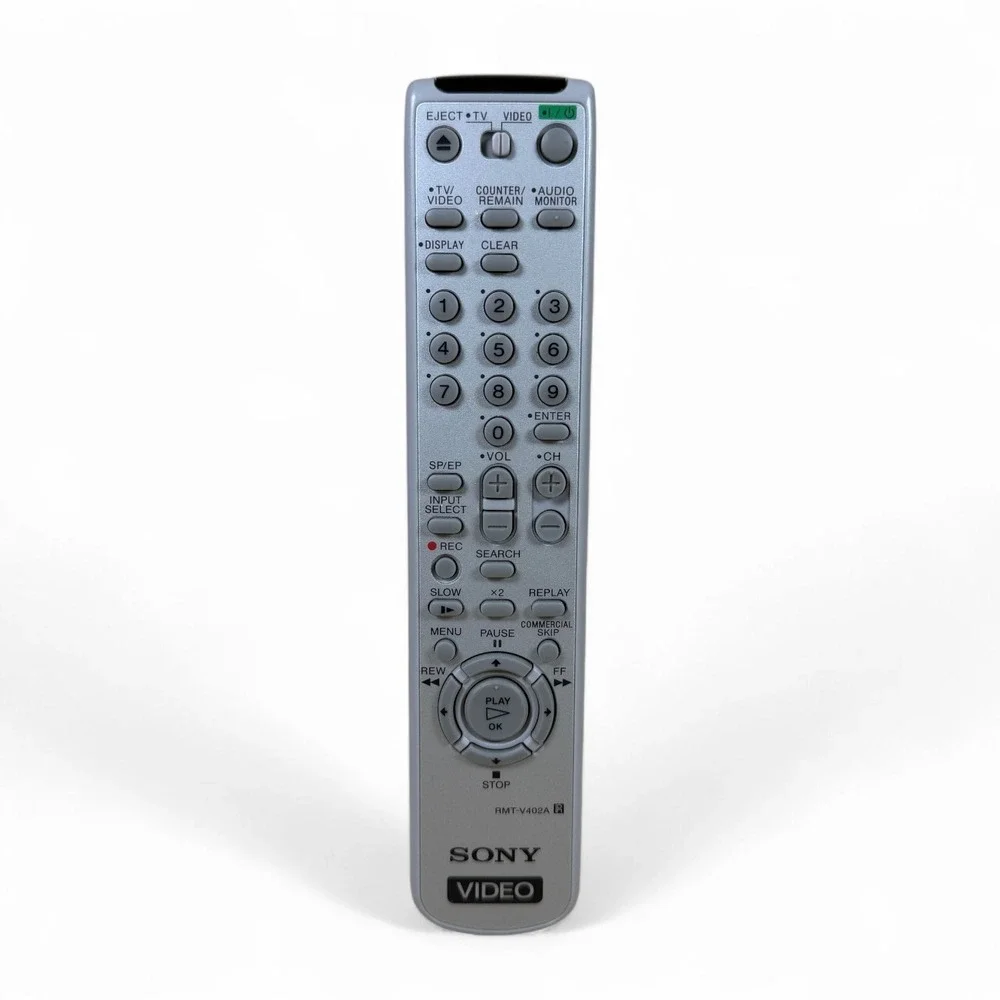 Sony RMTV-402A Remote Control for SLVN-750 VCR Original Genuine Tested Works OEM